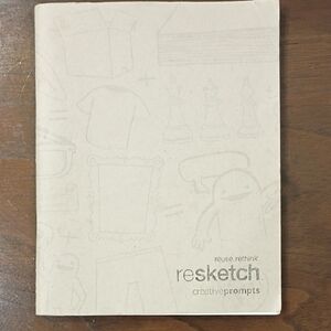 Creative Prompts Notebook - Cream